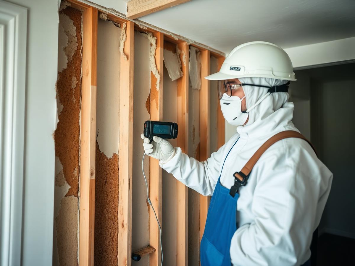 Water damage inspection and reconstruction